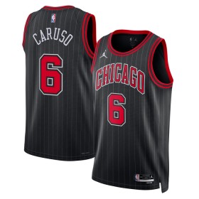 Camiseta Hombre NBA Chicago Bulls Alex Caruso 6 2022-23 Jordan Statement Edition Negro Swingman